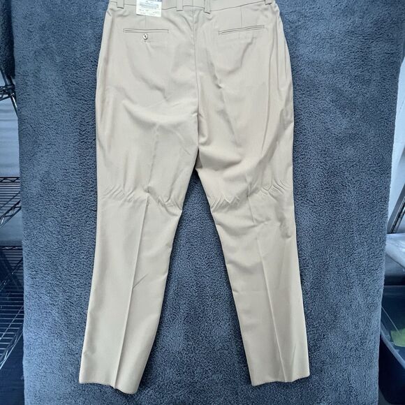 Falcone Lucky traveler Tan Dress Pants Size 40 Waist Unhemmed $500 New With Tags - Picture 5 of 5